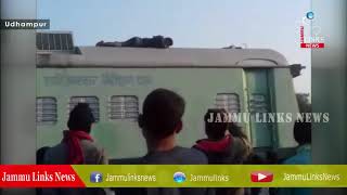 Selfie on train almost costs youth his life in Udhampur