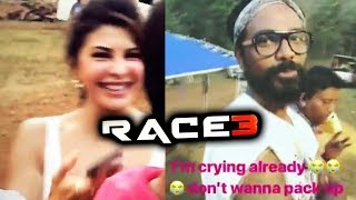 RACE 3 - Jacqueline Fernandez LAST DAY SHOOT In Bangkok - Salman Khan Action Scene