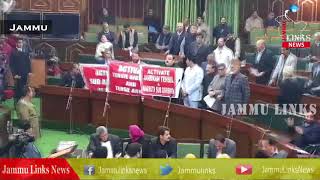 Opposition staged walkout over Govt failure in activation of administrative units