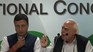 PNB Scam | AICC Press Briefing by Kapil Sibal and Randeep Surjewala on Nirav Modi.