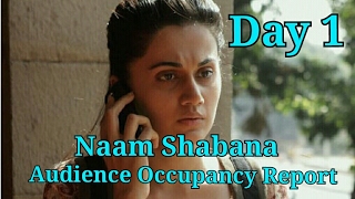 Naam Shabana Audience Occupancy Report Day 1
