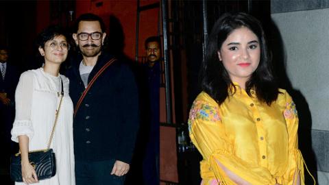 Secret Superstar Success Party - Aamir Khan, Zaira Wasim, Kiran Rao