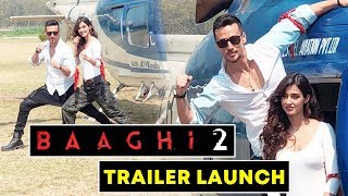 Baaghi 2 Trailer Launch | Tiger Shroff, Disha Patani GRAND ENTRY