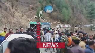 Car plunges into gorge in Bhaderwah, 2 killed, 3 injured