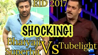 Salman Khan Vs Sunny Deol Film Clash At Eid 2017 l Tubelight Vs Bhaiyaji Superhit