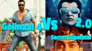 Golmaal 4 Will Clash With Secret Superstar And 2.0