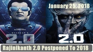 Rajinikanth 2.0 Is Postponed For January 2018