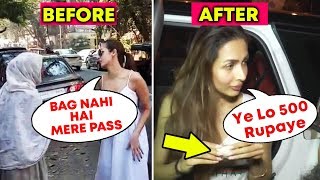 Malaika Arora Learnt From Her Mistake - Watch Her Reaction When BEGGAR Asked For Money