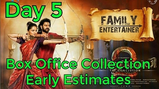 Bahubali 2 Box Office Collection Day 5 Early Estimates
