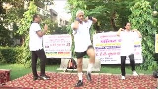 Suprabhat Social Club Society Organizes 3 Day Power Yoga Camp in Ashok Vihar  'F' Block Park