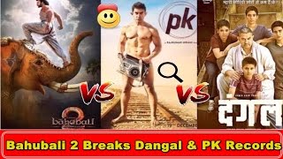 Bahubali 2 Breaks Dangal And PK Worldwide Records
