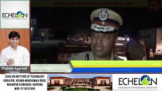 Faridabad News : Police Commissioner Hanif Quraishi on surprise check || Delhi Darpan TV