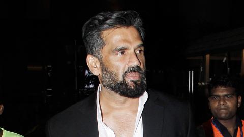 Sunil Shetty Spotted At Airport