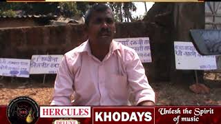 Hunger Strike Against Sand Extraction At Bhamai River By Vishwas Sawant