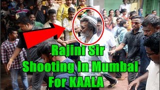 Rajinikanth Shooting In Mumbai For Kaala