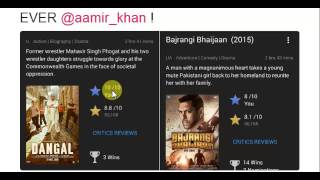 Dangal Beats Bajrangi Bhaijaan Becomes Most Popular Indian Film