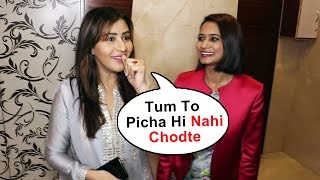 Shilpa Shinde FUNNY MOMENT With Reporter At CTDC Fashion Academy Event