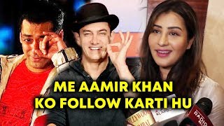 Not Salman Khan, Shilpa Shinde FOLLOWING Aamir Khan - Watch Video