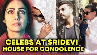 Sridevi Passes Away - Bollywood Celebs VISIT Anil Kapoor's House For Condolence