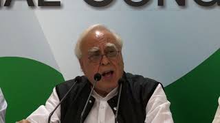 PNB Scam | AICC Press Briefing By Kapil Sibal on the current banking system