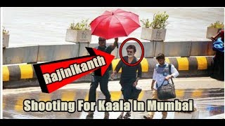 Rajinikanth Shooting For Kaala In Mumbai's Marine Drive