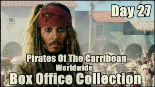 Pirates Of The Caribbean 5 Worldwide Box Office Collection Day 27