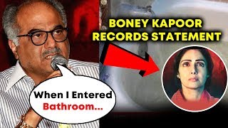 Boney Kapoor Records Statement To Dubai Police Over Sridevi's Cardiac Arrest