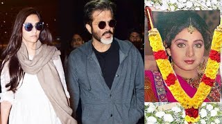 Sonam Kapoor And Anil Kapoor RETURNS From Dubai For Sridevi's Funeral
