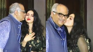 Sridevi KISSING Husband Boney Kapoor For The Last Time In Public Will Melt Your Heart