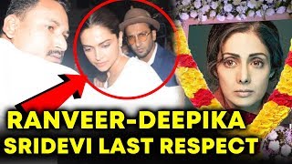 SRIDEVI- Ranveer Singh And Deepika Padukone MOBBED At Anil Kapoor House
