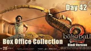 Bahubali 2 Box Office Collection Day 42 Hindi Version