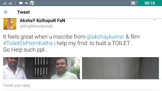 Akshay Kumar Fan built a toilet for his friend after watching Toilet Ek Prem Katha Trailer