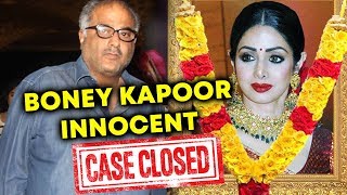SRIDEVI Death Case CLOSED - Boney Kapoor GETS Clean-Chit From Dubai Police