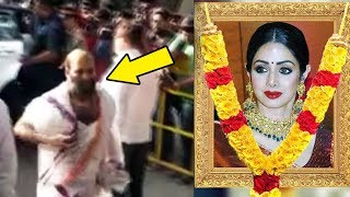 Family Priest ARRIVES For Sridevi's Funeral At Her House
