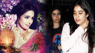 Sridevi's Daughter Jhanvi And Khushi Kapoor ARRIVES At Anil Kapoor's House