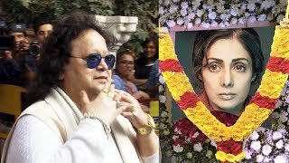 Bappi Lahari Pays Respect To Sridevi, Visits Her House
