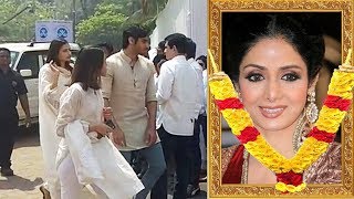 Athiya And Ahan Shetty Arrives To Pay Last Respect To Sridevi