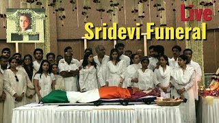 Sridevi FUNERAL Live (HD VIDEO)- All Bollywood Celebs Pays Last Respect