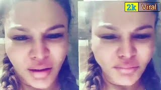 अभिनेत्री श्रीदेवी की मौत पर फुट फुट कर रोई रखी सावंत