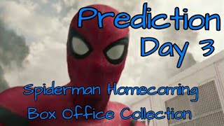 Spiderman Homecoming Box Office Collection Prediction Day 3