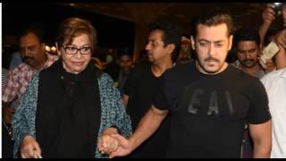 Salman Khan Left For IFFA With Mother Helen