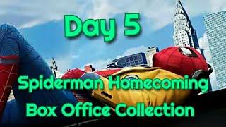 Spiderman Homecoming Box Office Collection Day 5