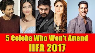 5 Bollywood Celebrities Who Won't Be Attending IIFA 2017