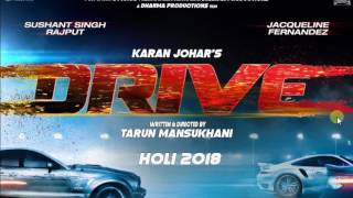 Drive Film Poster I Sushant Singh Rajput I Jacqueline Fernandez