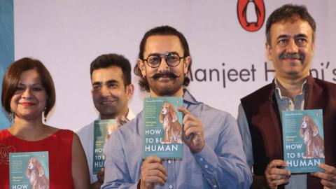 Aamir Khan Launches Manjeet Hirani’s Book ‘How To Be A Human’
