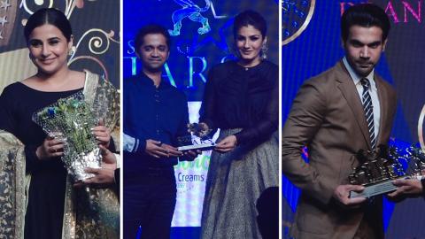 Raveena Tandon, Vidya Balan, Rajkummar Rao At Bollywood Film Journalist Awards 2018