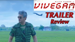 Vivegam Official Trailer Review I Ajith Kumar I Siva I Vivek Oberoi