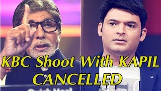 Amitabh Bachchan's KBC Shoot With Kapil Sharma