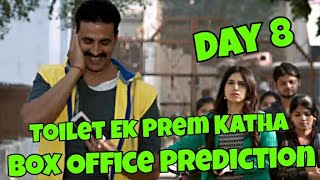 Toilet Ek Prem Katha Box Office Collection Prediction Day 8