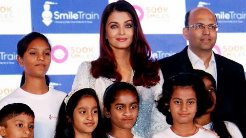 Aishwarya Rai Bachchan Supports Smile Foundation For Social Cause